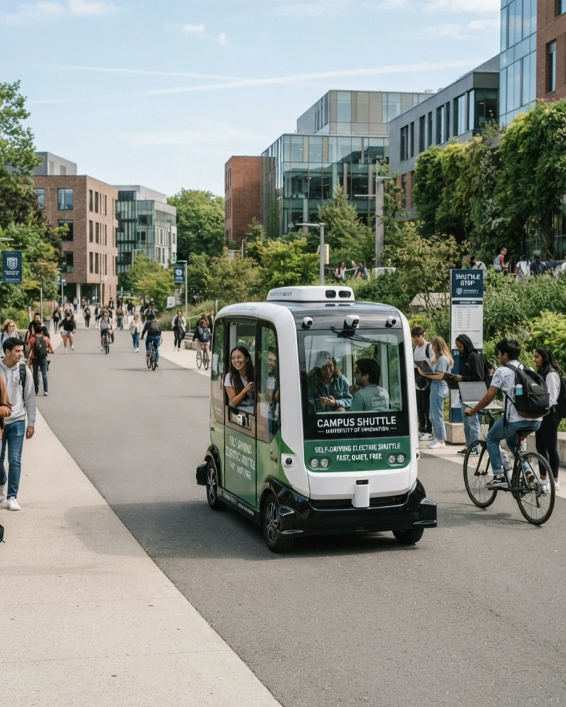 The Self-Driving Campus 